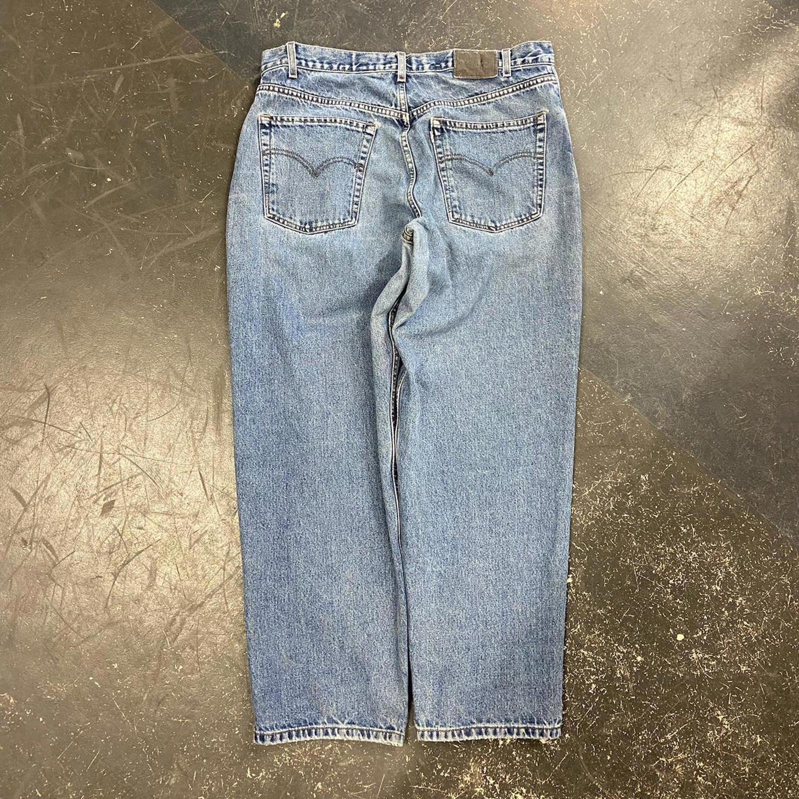 Vintage 90s Levi Baggy Silver Tab Jeans